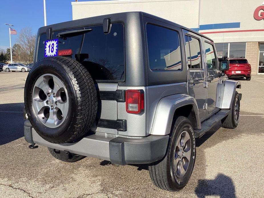 used 2018 Jeep Wrangler JK Unlimited car, priced at $21,223