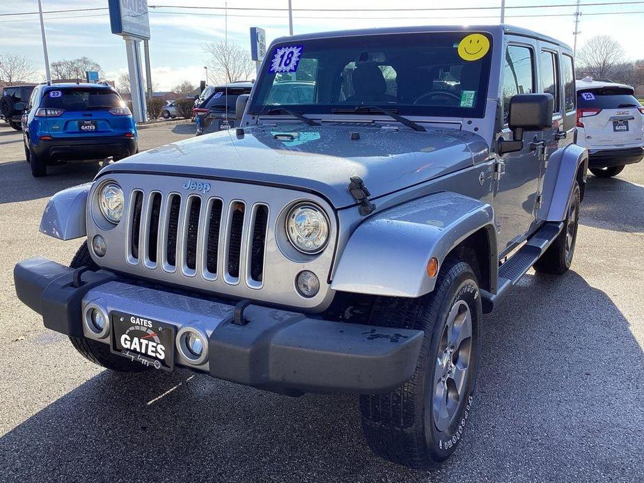 used 2018 Jeep Wrangler JK Unlimited car, priced at $21,223