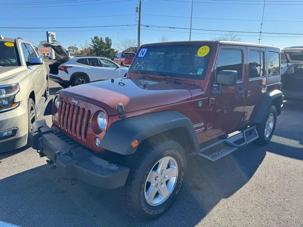 used 2014 Jeep Wrangler Unlimited car, priced at $19,689