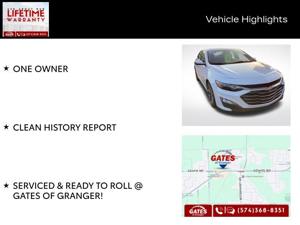 used 2024 Chevrolet Malibu car, priced at $21,738
