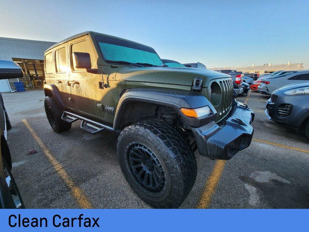 used 2021 Jeep Wrangler Unlimited car, priced at $29,199