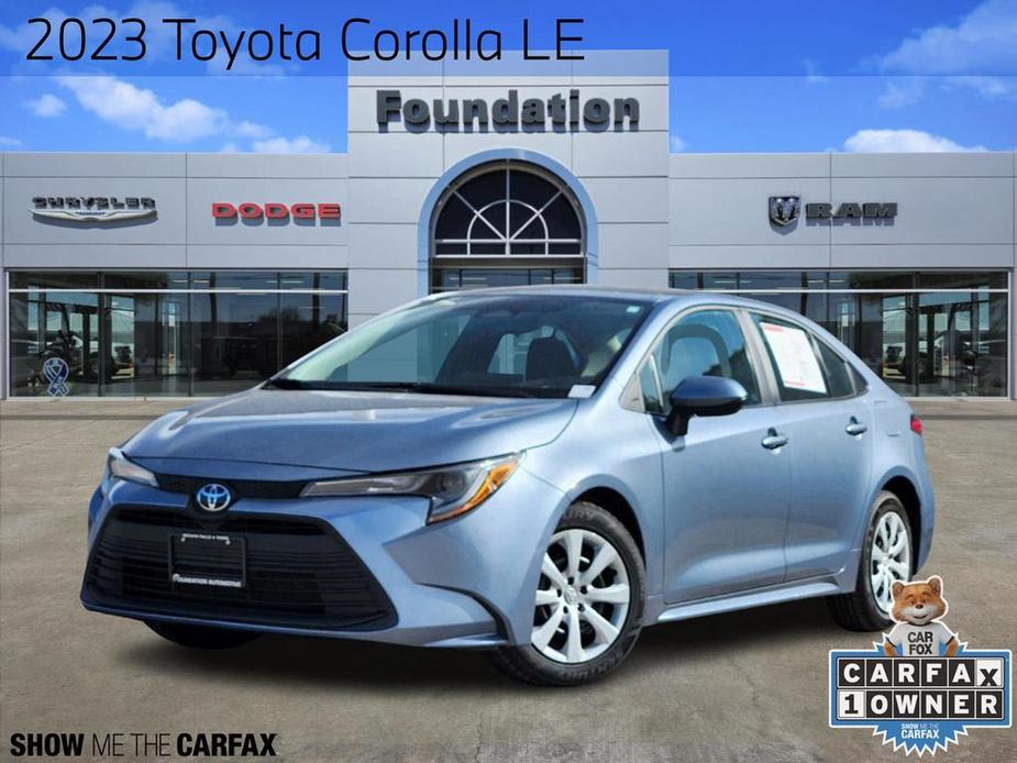 used 2023 Toyota Corolla car, priced at $20,486