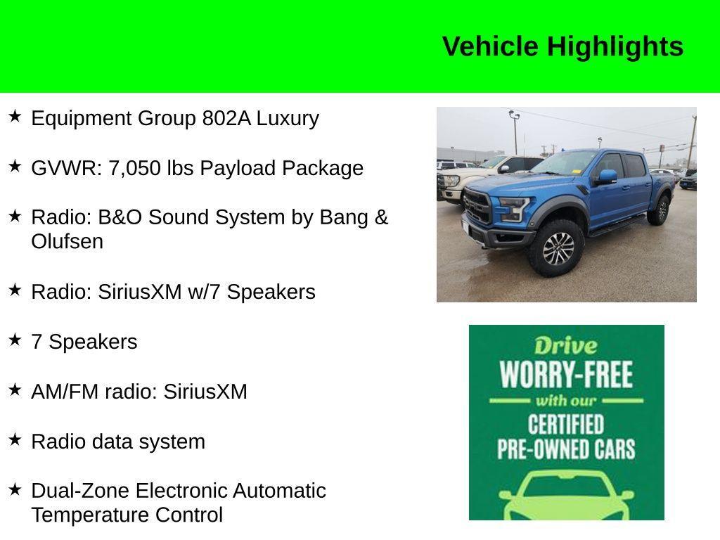 used 2019 Ford F-150 car, priced at $43,099