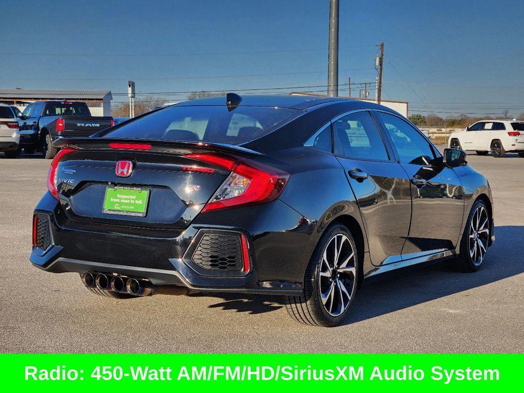 used 2019 Honda Civic Si car, priced at $22,999