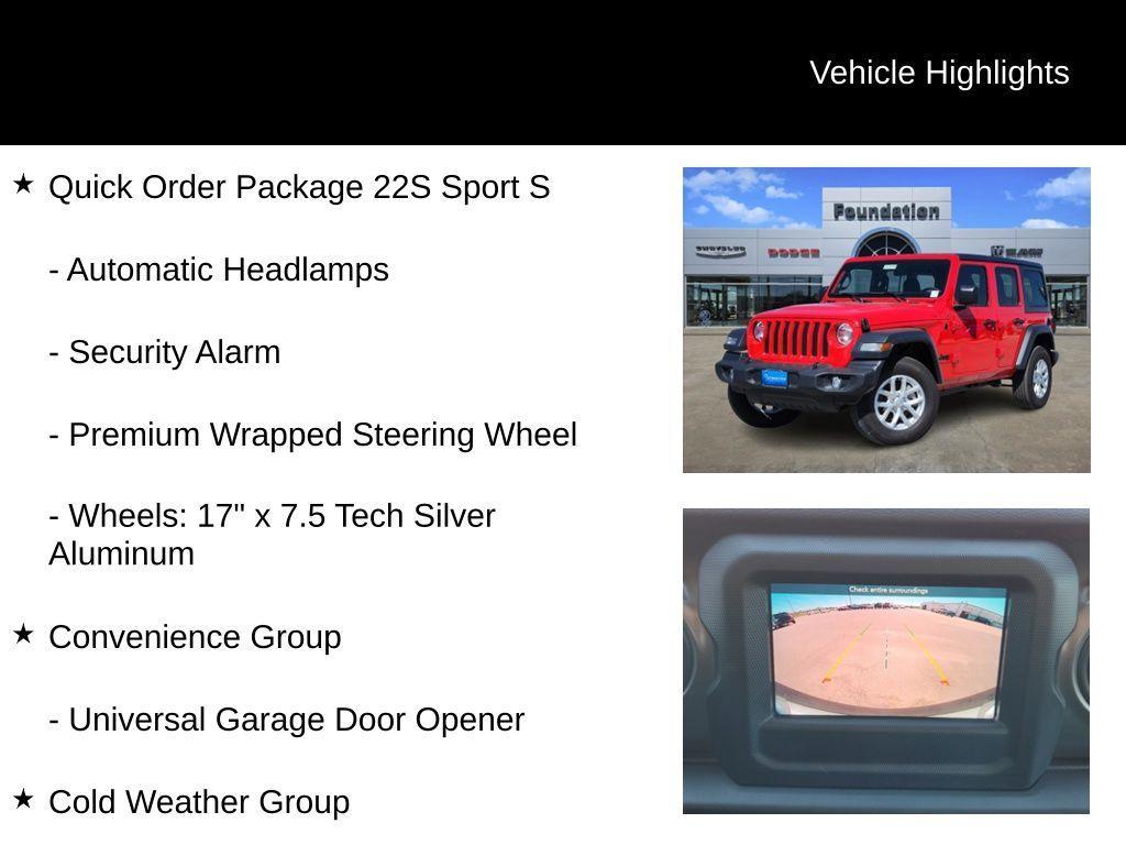 new 2023 Jeep Wrangler car, priced at $43,571