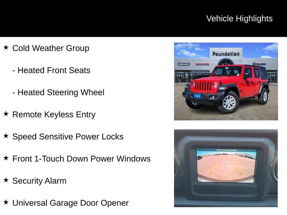 new 2023 Jeep Wrangler car, priced at $43,571