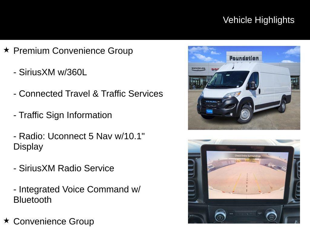 new 2024 Ram ProMaster 3500 car, priced at $54,214