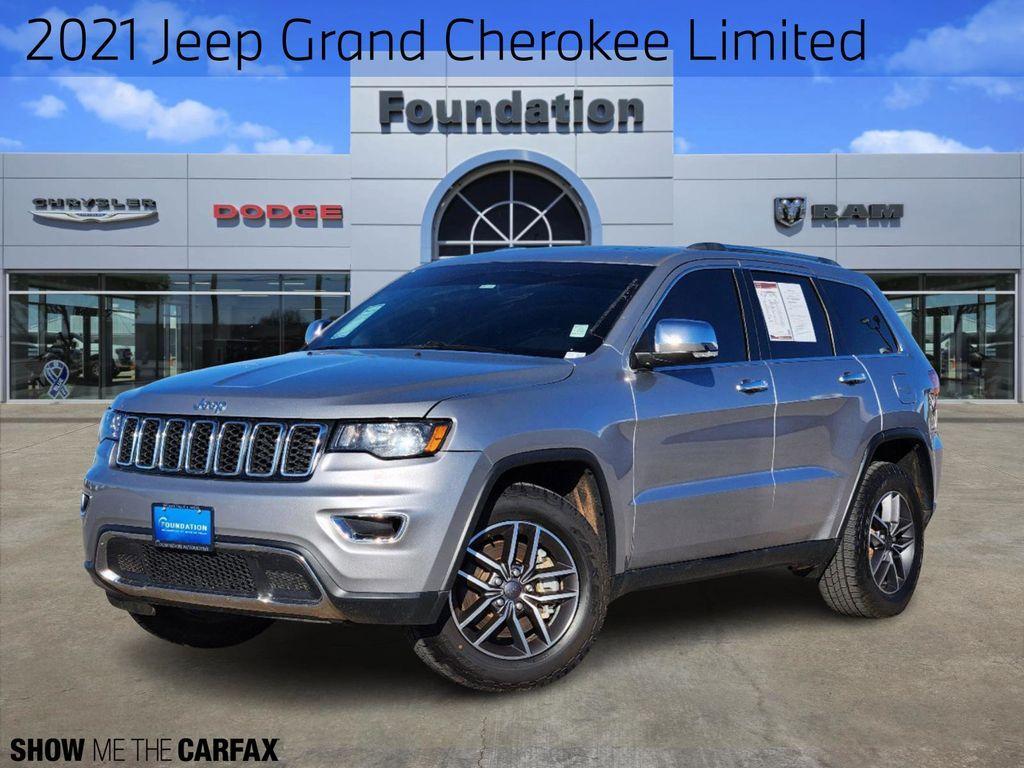 used 2021 Jeep Grand Cherokee car, priced at $17,998