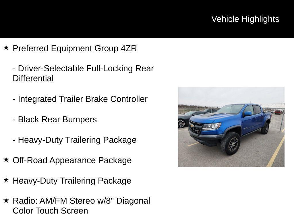 used 2018 Chevrolet Colorado car, priced at $34,999