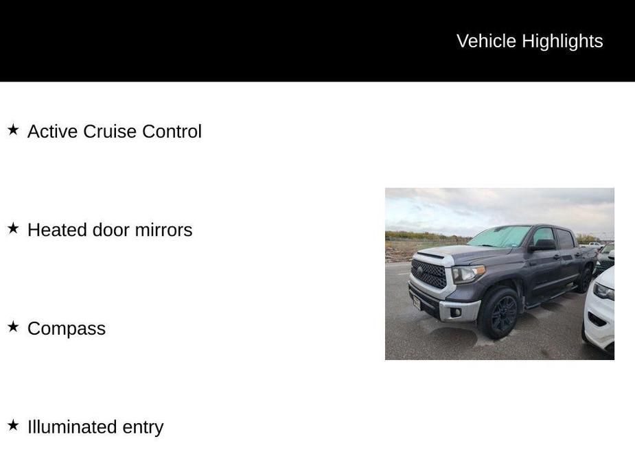 used 2020 Toyota Tundra car, priced at $25,998