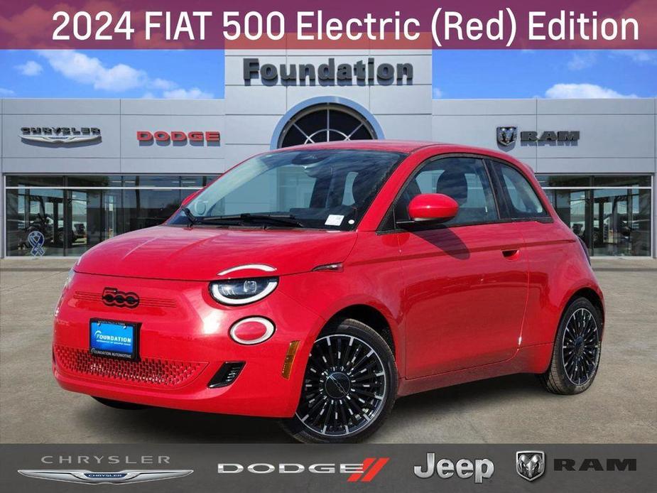 new 2024 FIAT 500e car, priced at $34,095