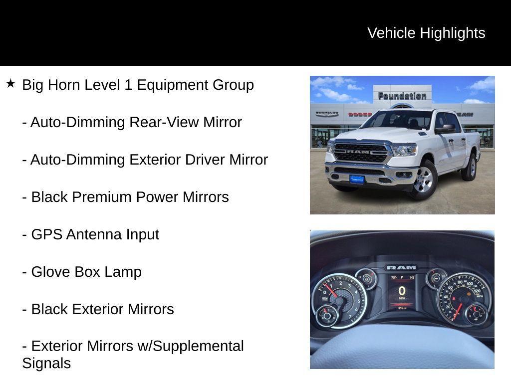 new 2023 Ram 1500 car, priced at $45,900