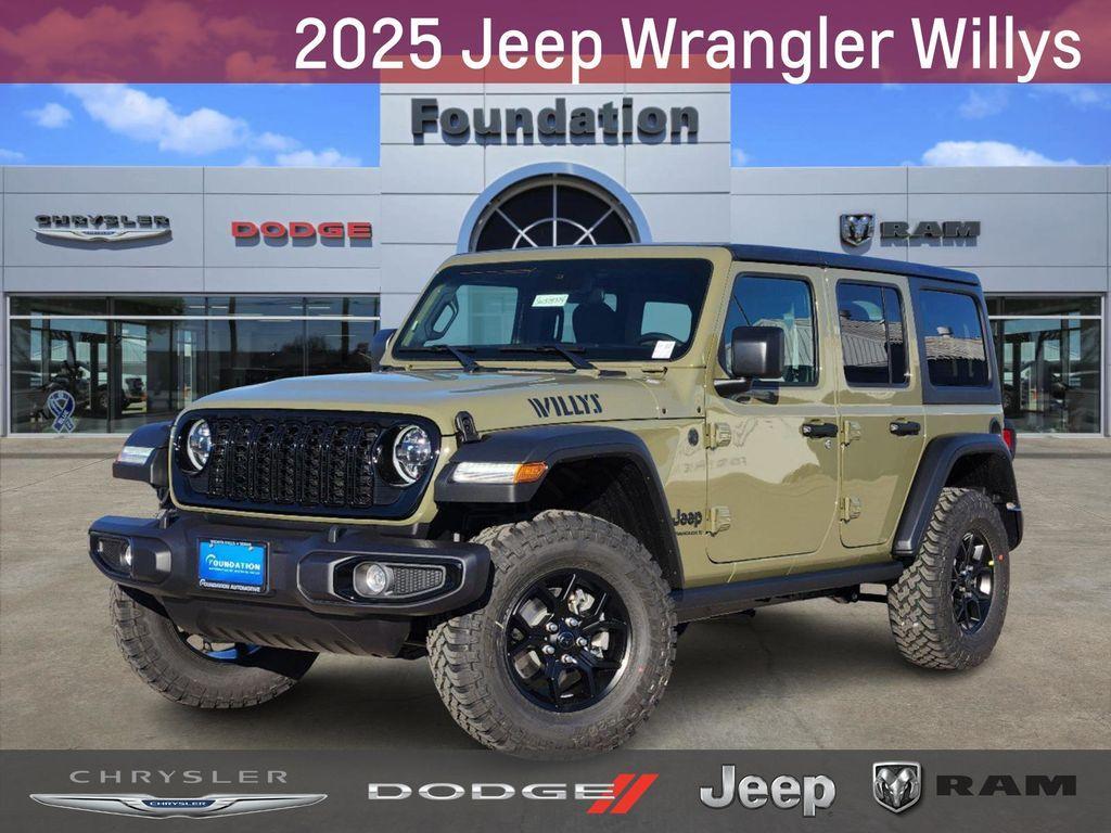 new 2025 Jeep Wrangler car, priced at $47,461