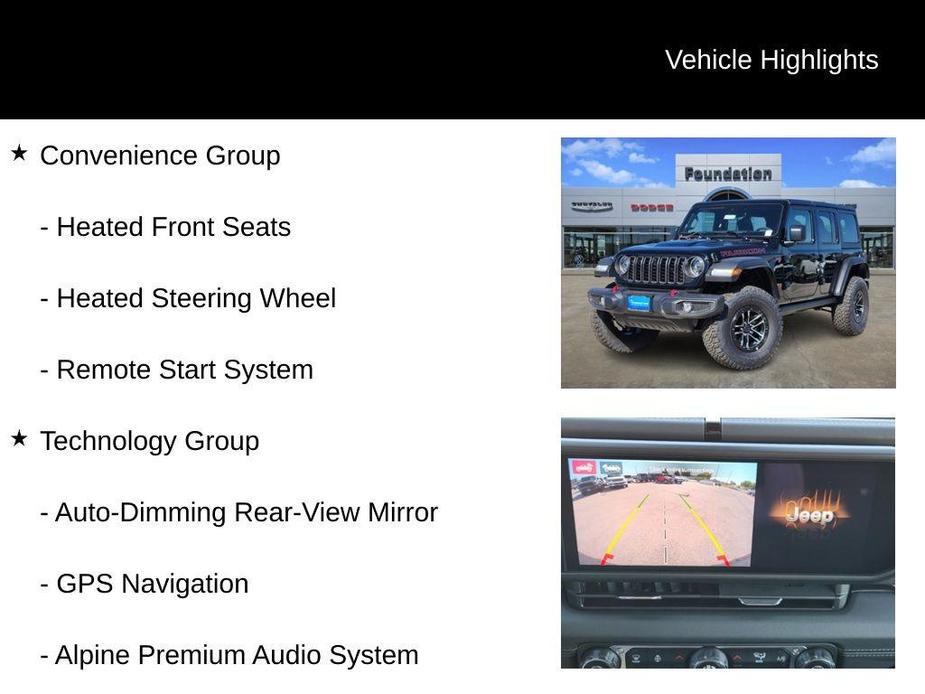 new 2024 Jeep Wrangler car, priced at $59,010