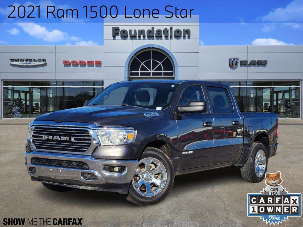 used 2021 Ram 1500 car, priced at $28,199