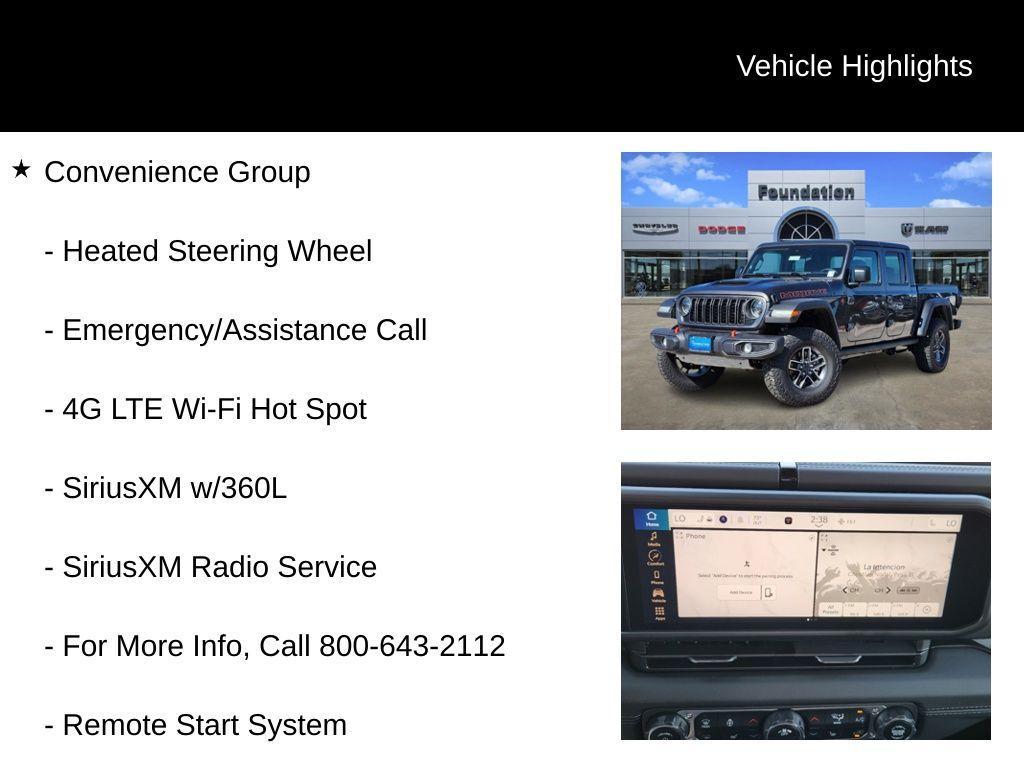 new 2024 Jeep Gladiator car, priced at $51,283