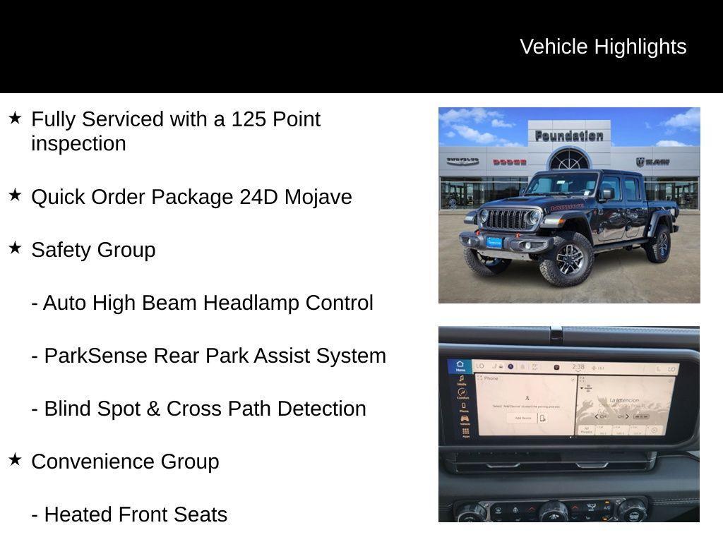 new 2024 Jeep Gladiator car, priced at $51,283