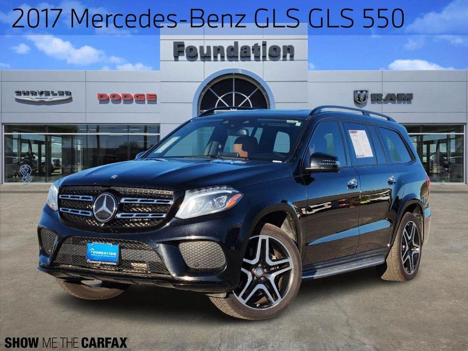 used 2017 Mercedes-Benz GLS 550 car, priced at $21,999