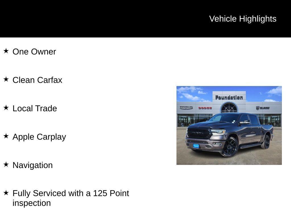 used 2022 Ram 1500 car, priced at $36,398