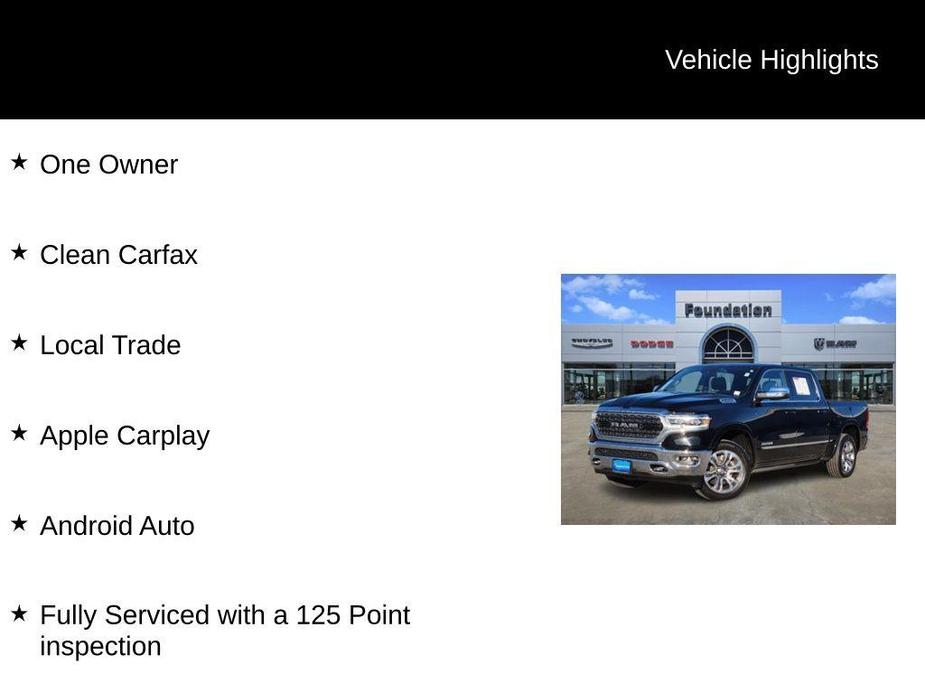 used 2023 Ram 1500 car, priced at $51,898