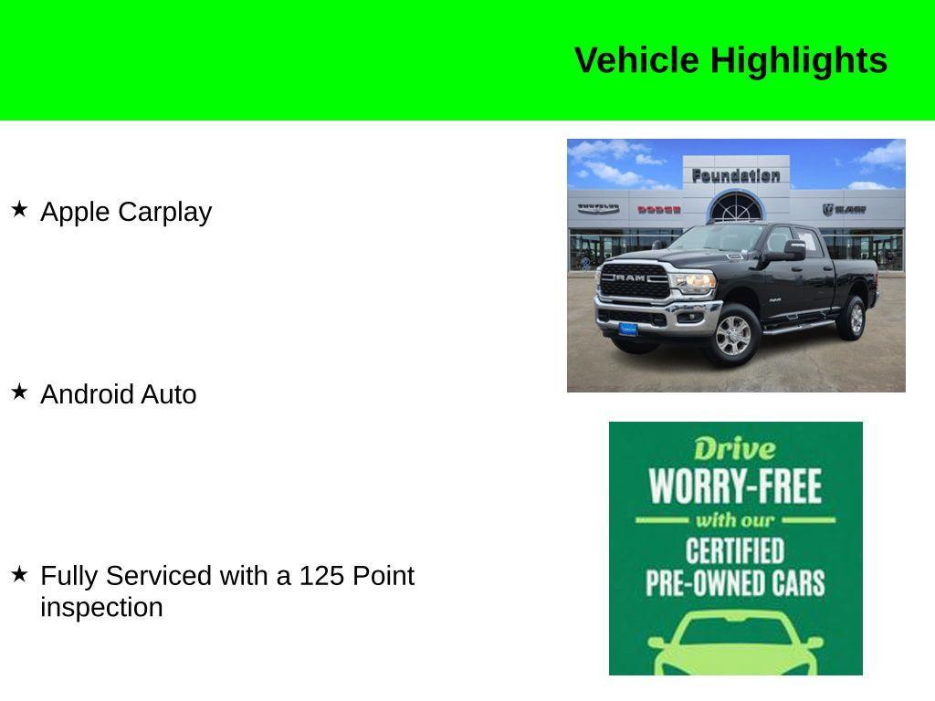 used 2024 Ram 2500 car, priced at $44,499