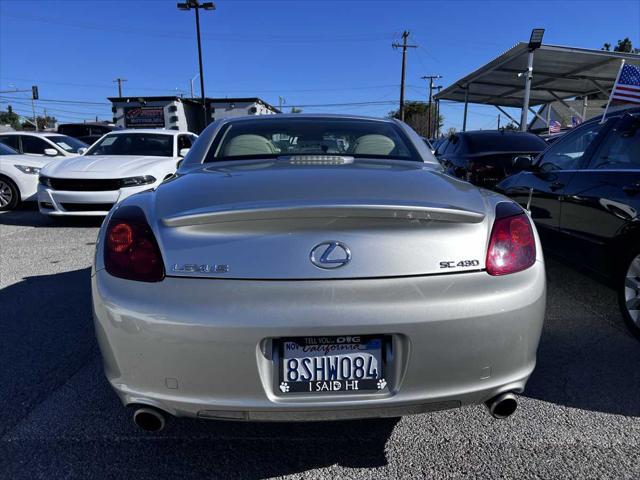 used 2005 Lexus SC 430 car, priced at $8,999