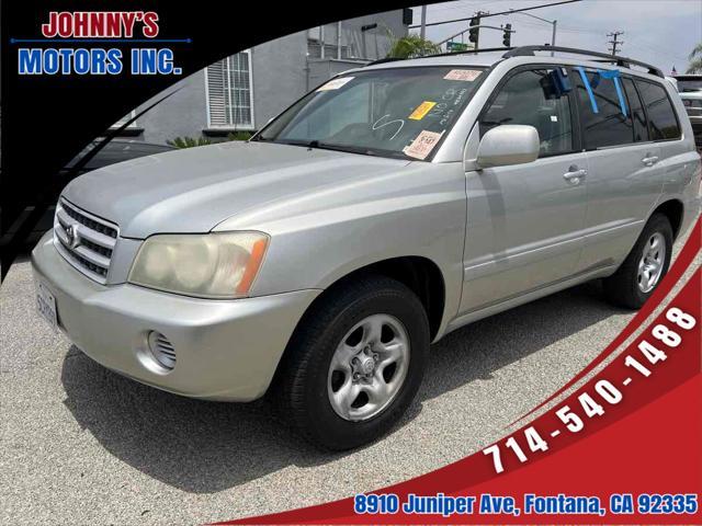 used 2003 Toyota Highlander car, priced at $5,499