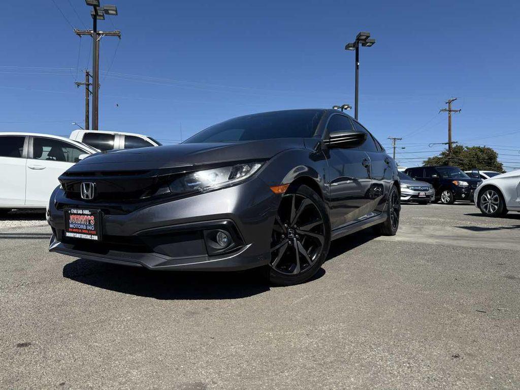 used 2021 Honda Civic car, priced at $13,950