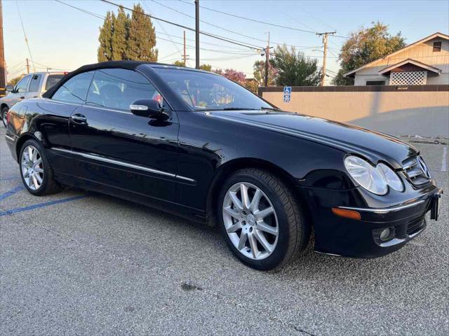 used 2007 Mercedes-Benz CLK-Class car, priced at $7,999