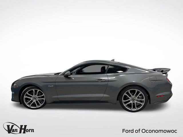 used 2021 Ford Mustang car, priced at $34,112