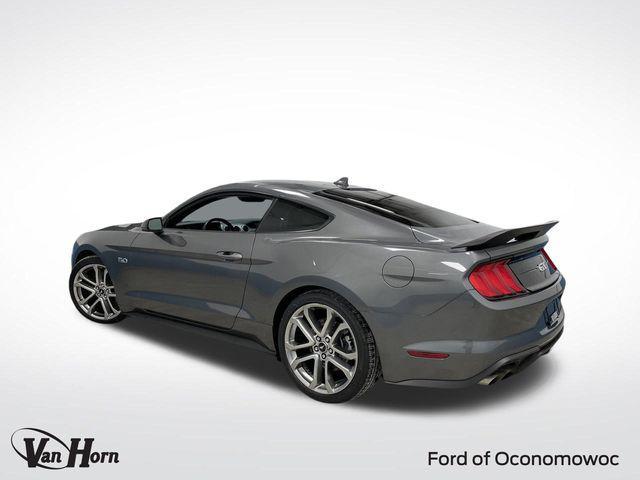 used 2021 Ford Mustang car, priced at $34,112