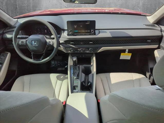 new 2025 Honda Accord car, priced at $30,705