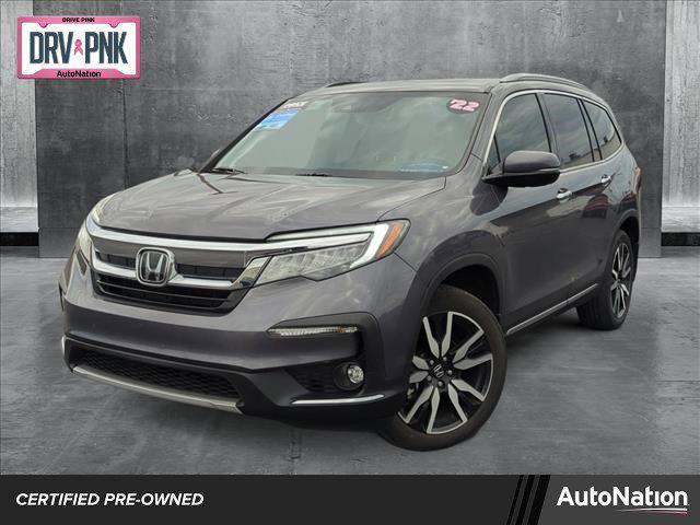 used 2022 Honda Pilot car, priced at $31,895