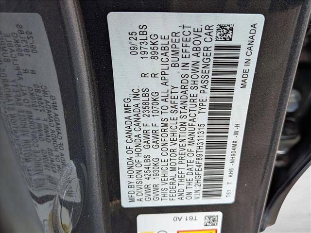 new 2026 Honda Civic Hybrid car, priced at $29,113