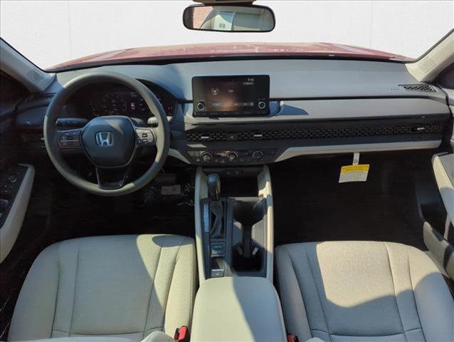 new 2025 Honda Accord car, priced at $30,705
