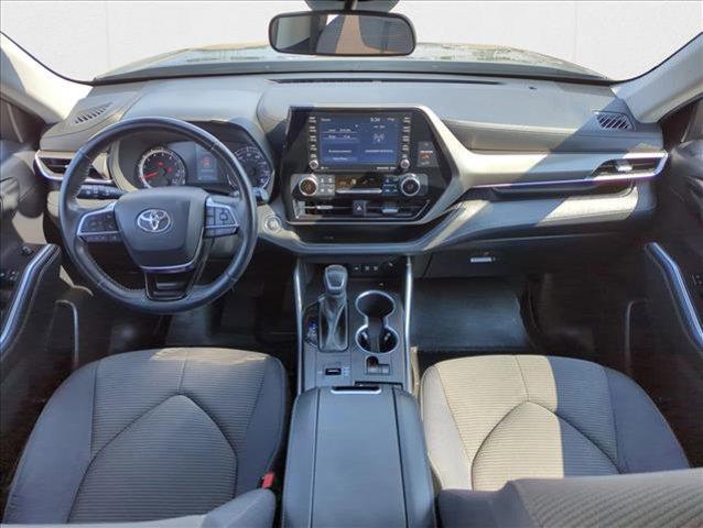 used 2021 Toyota Highlander car, priced at $24,363