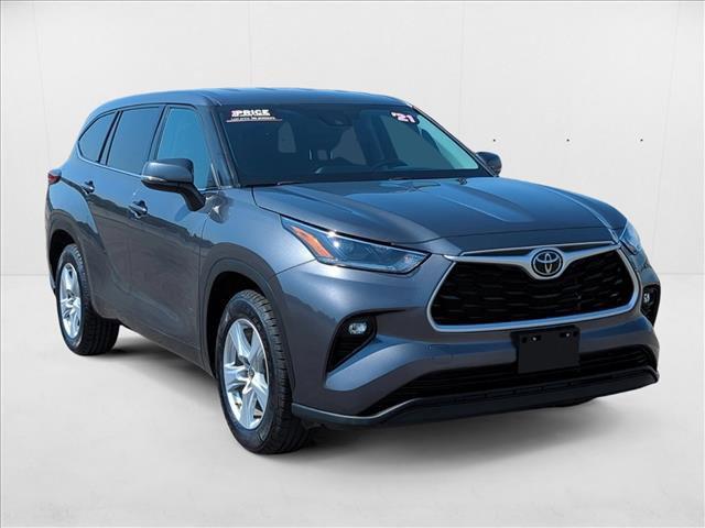 used 2021 Toyota Highlander car, priced at $24,363
