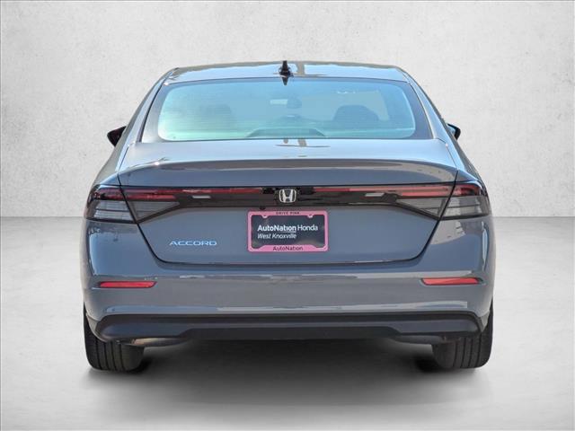 new 2025 Honda Accord car, priced at $30,705