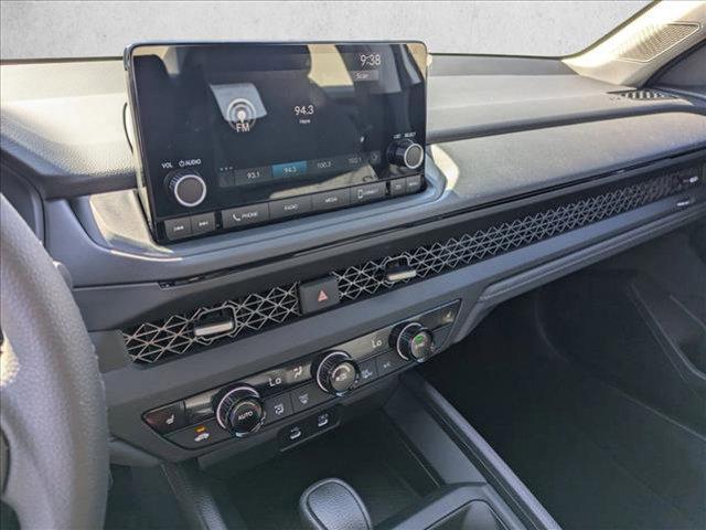 new 2025 Honda Accord car, priced at $30,705