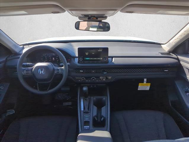 new 2025 Honda Accord car, priced at $30,750
