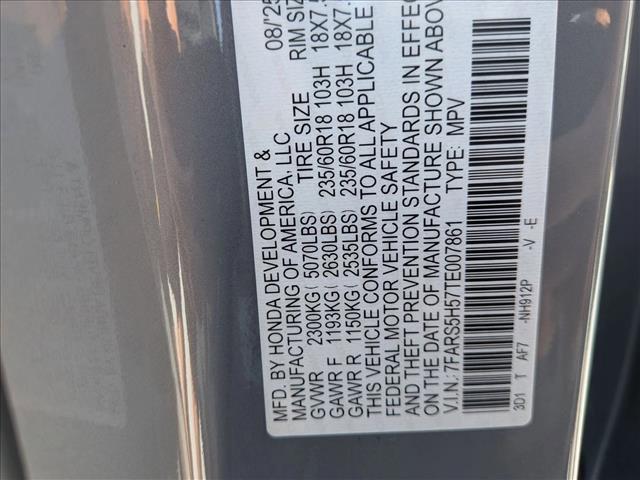 new 2026 Honda CR-V Hybrid car, priced at $35,837