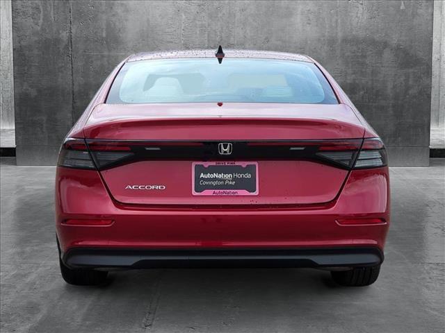 new 2025 Honda Accord car, priced at $30,705
