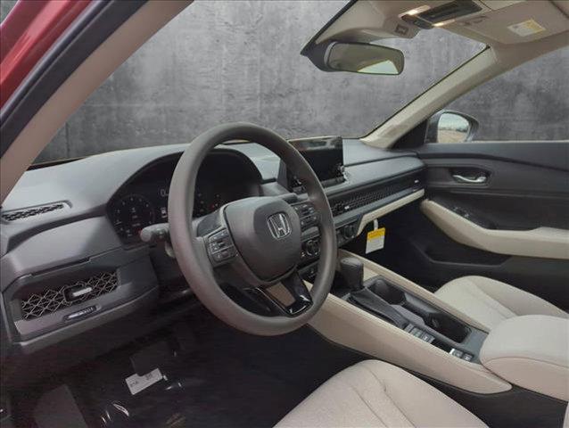 new 2025 Honda Accord car, priced at $30,705