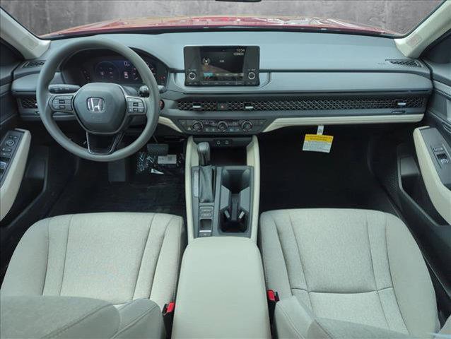 new 2025 Honda Accord car, priced at $30,705