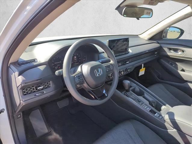 new 2025 Honda Accord car, priced at $30,750