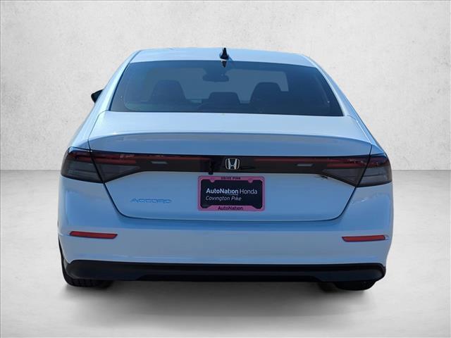 new 2025 Honda Accord car, priced at $30,750