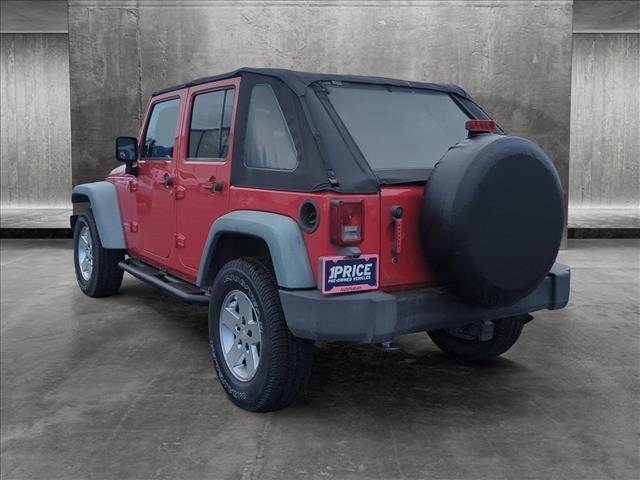 used 2011 Jeep Wrangler Unlimited car, priced at $15,998