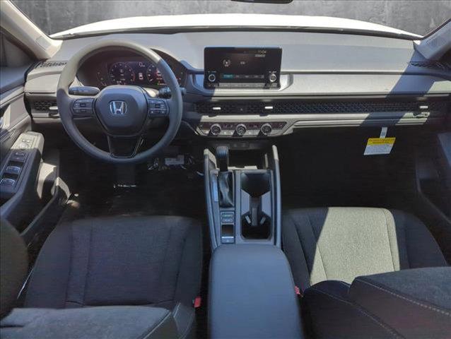 new 2025 Honda Accord car, priced at $30,705