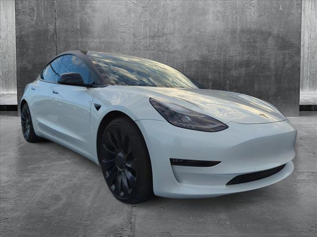 used 2021 Tesla Model 3 car, priced at $27,486