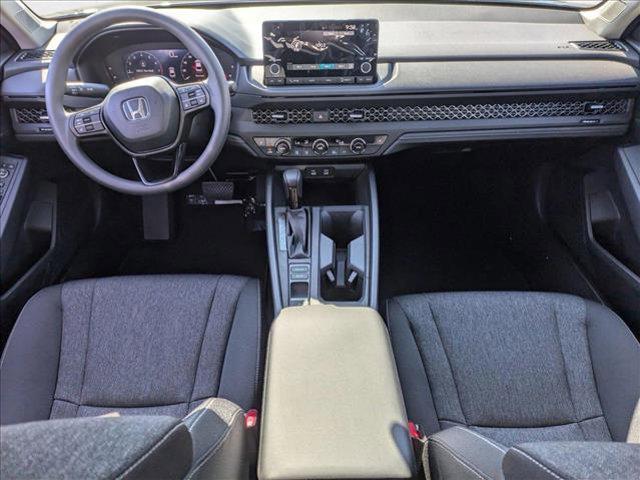 new 2025 Honda Accord car, priced at $30,705